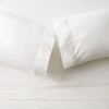 Marisal Organic Cotton 400 Thread Count Percale White Sheet Set -Home Furnishing Shop MarisalPc400TCWtQSheetStSHF23