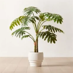 Marram Ribbed White Indoor Planter Small -Home Furnishing Shop MarramWhitePlanterSmSHF23