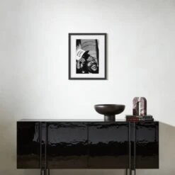 'Marvin Gaye In West Hollywood' Photographic Print In Black Frame 17.75''x21.75'' 7 'Marvin Gaye In West Hollywood' Photographic Print In Black Frame 17.75''x21.75'' -Home Furnishing Shop MarvinGayeWHlywdBF17p5x21p5SHS23 3D