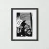 'Marvin Gaye In West Hollywood' Photographic Print In Black Frame 17.75''x21.75'' -Home Furnishing Shop MarvinGayeWHlywdBF17p5x21p5SSS23 3D
