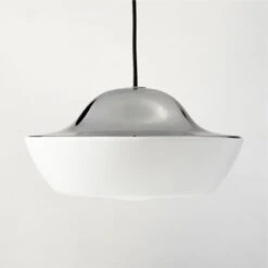 Materia Ivory Dome Pendant Light
