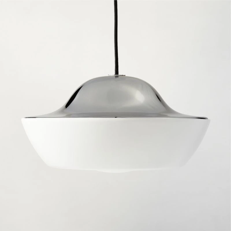 Materia Ivory Dome Pendant Light 3 Materia Ivory Dome Pendant Light