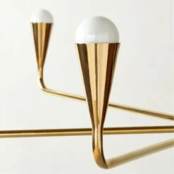 Meldon Polished Brass Chandelier -Home Furnishing Shop MeldonPldBrsChandelierAVSHF22