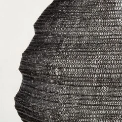 Mirage Chainmail Black Pendant Light 24" -Home Furnishing Shop MirageChnmlBkPndnt23inAVSHF22