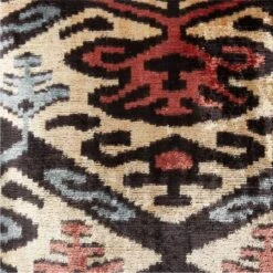 Molti Turkish Silk Throw Pillow With Feather-Down Insert 20" -Home Furnishing Shop MoltiTrkshSlkPllw20X20inAVSSF22