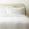 Nett Organic Cotton White Duvet Cover And Shams -Home Furnishing Shop NettOgCttnWhtFQDuvetSHS22