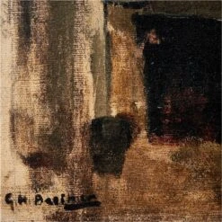 'Neighborhood Street In Rijswijk' Framed Reproduction By George Hendrik Breitner 25''x37'' -Home Furnishing Shop NgbrhdSttRijswijk25x37inAV3SHF22