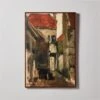 'Neighborhood Street In Rijswijk' Framed Reproduction By George Hendrik Breitner 25''x37'' -Home Furnishing Shop NgbrhdSttRijswijk25x37inSHF22