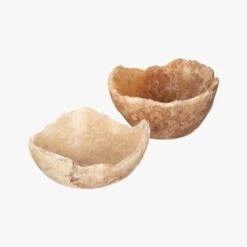 Onyx Raw Edge Stone Bowl 24 Onyx Raw Edge Stone Bowl -Home Furnishing Shop OnyxNFossilBowlAV2S19