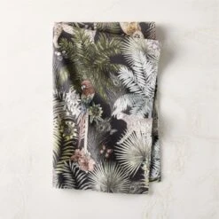Palm Grove Jungle Print Tea Towel