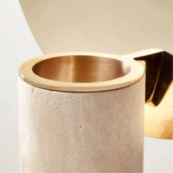 Parade Reflect Travertine Vase -Home Furnishing Shop ParadeReflectVaseAV2SHS23