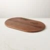 Piero Oval Walnut Serving Board -Home Furnishing Shop PieroOvalWoodServerSHF22