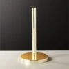 Polished Brass Paper Towel Holder -Home Furnishing Shop PolishedBrsPaperTowelHldrSHF21
