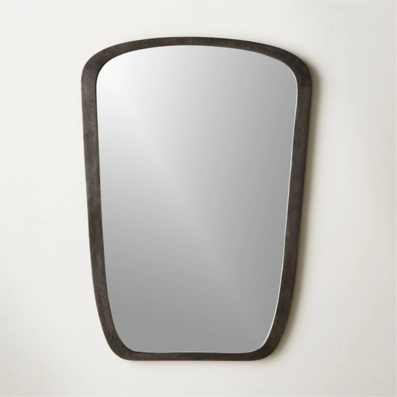 Ponder Small Black Wall Mirror 23.5"x32.75" 2 Ponder Small Black Wall Mirror 23.5"x32.75"