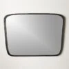 Ponder Large Black Wall Mirror 48"x34" 2 Ponder Large Black Wall Mirror 48"x34" -Home Furnishing Shop PonderBlkMrr48x34inSHF22