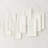 Poplin Ivory Cloth Napkins Set Of 8 -Home Furnishing Shop PoplinOffWhiteNapkinS8SHF23