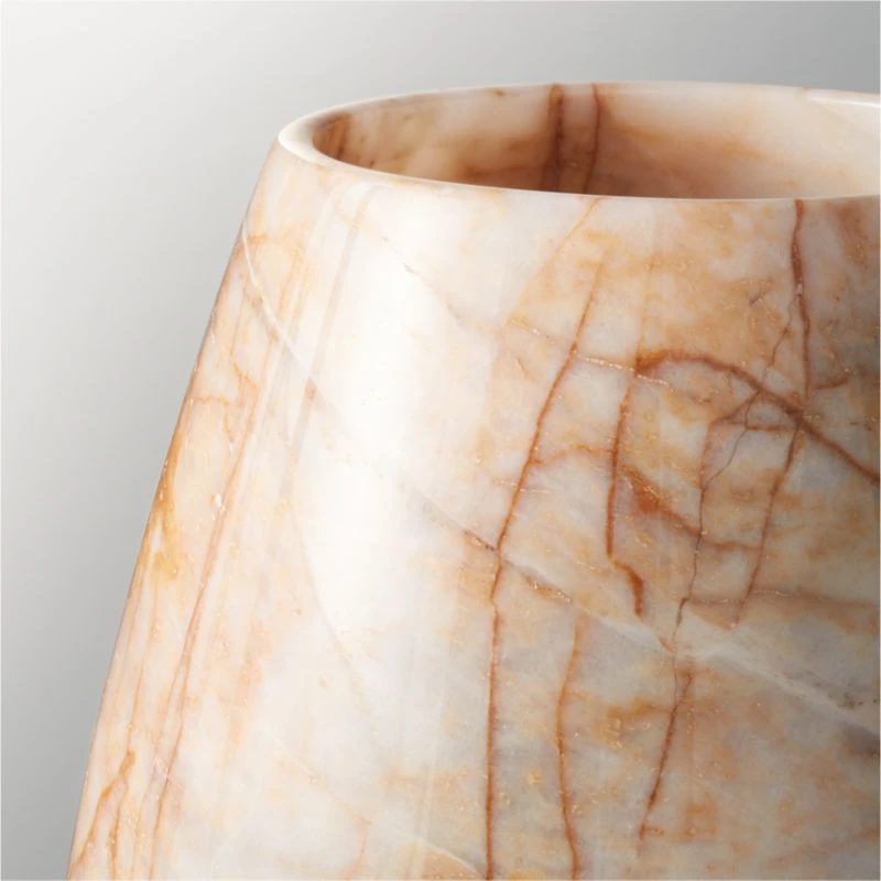 Reign Golden Marble Vase 5 Reign Golden Marble Vase - Image 3