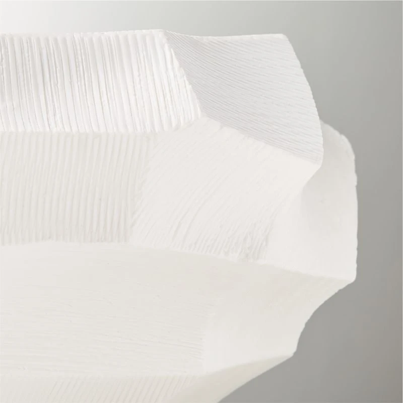 Renata White Porcelain Indoor Planter Small 5 Renata White Porcelain Indoor Planter Small - Image 3