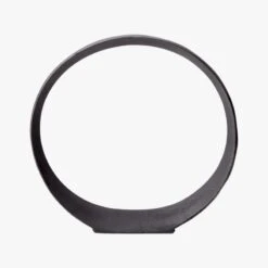 Small Metal Ring Sculpture 21 Small Metal Ring Sculpture -Home Furnishing Shop RingMetalObjectLrgS19