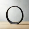 Small Metal Ring Sculpture 1 Small Metal Ring Sculpture -Home Furnishing Shop RingMetalObjectSmSHS19