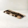 Ring Rectangular Petrified Wood And Resin Serving Platter -Home Furnishing Shop RingPtrfdWdNRsnRectSrvrSHF23