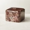 Rosa Levanto Emerald Cut Marble Box 1 Rosa Levanto Emerald Cut Marble Box -Home Furnishing Shop RosaLevantoEmeraldCutBoxSHS22