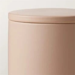 Rubber-Coated Sand Bathroom Canister 7 Rubber-Coated Sand Bathroom Canister -Home Furnishing Shop RubberNeutCtdCanisterAVSHS23