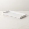 Rubber-Coated White Vanity Tray -Home Furnishing Shop RubberWhtCtdTankTraySHS23