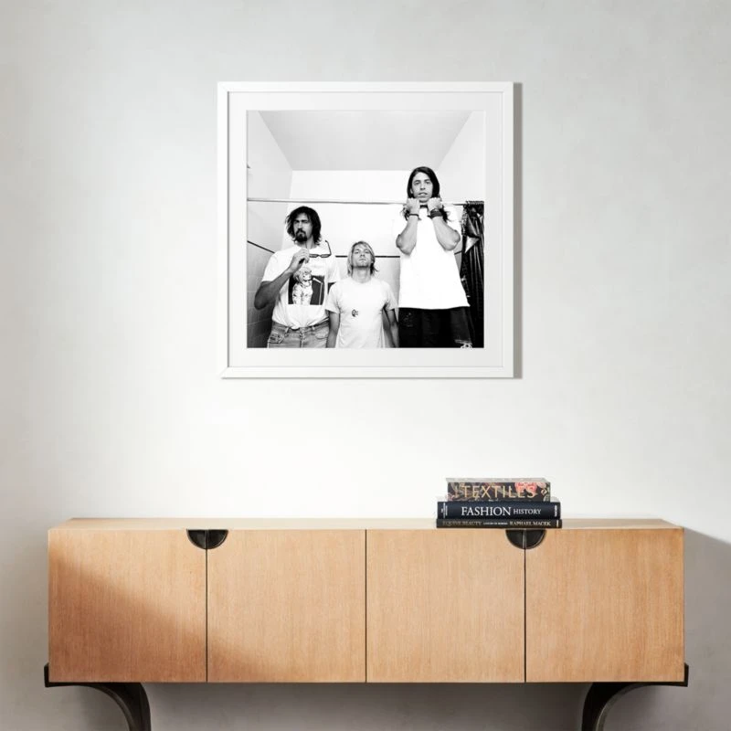 'Nirvana In LA, 1991' Photographic Print In Black Frame 17.5" 6 'Nirvana In LA, 1991' Photographic Print In Black Frame 17.5" - Image 4