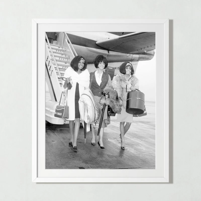 'Side Supremes' Photographic Print In Black Frame 17.5"x21.5" 4 'Side Supremes' Photographic Print In Black Frame 17.5"x21.5" - Image 2