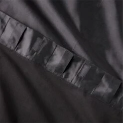 Seda Black Dupioni Silk Window Curtain Panel 48''x84'' 11 Seda Black Dupioni Silk Window Curtain Panel 48''x84'' -Home Furnishing Shop SedaBlackSilkDp96PnlAV3SHS23