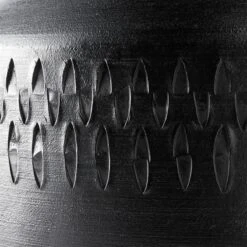 Smoke Stack Black Terracotta Vase -Home Furnishing Shop SmokeStackVaseBlackAV2S17