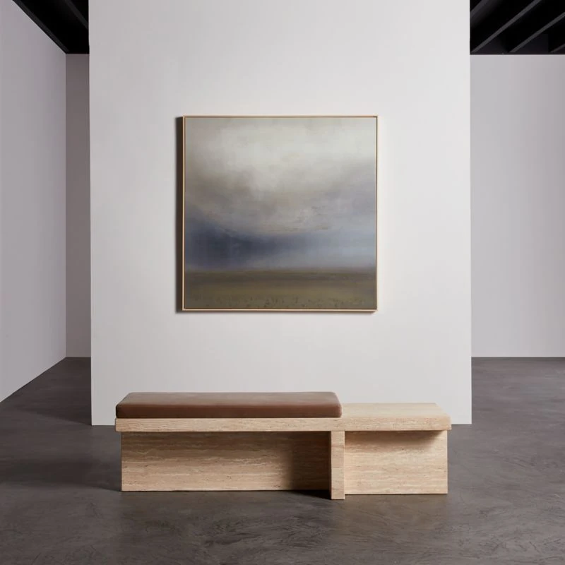 'So Much Open' Framed Oil Painting Reproduction By Mark Russell Jones 49''x49'' 4 'So Much Open' Framed Oil Painting Reproduction By Mark Russell Jones 49''x49'' - Image 2