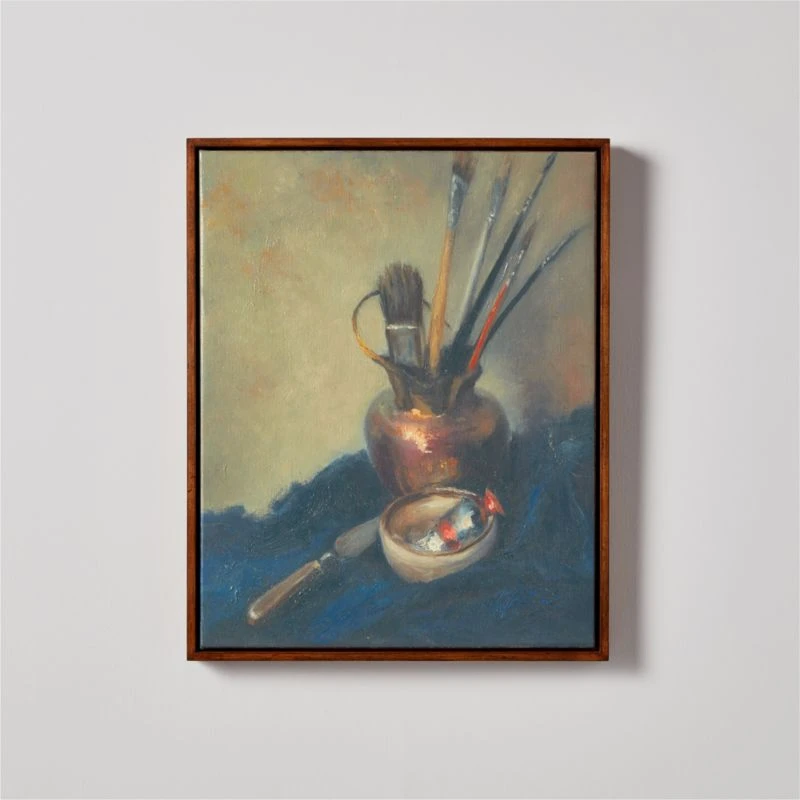 'The Studio' Framed Oil Painting Reproduction 17''x21'' 3 'The Studio' Framed Oil Painting Reproduction 17''x21''