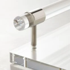 Theron Clear Acrylic Tray -Home Furnishing Shop TheronAcrylicTrayAVSHF20