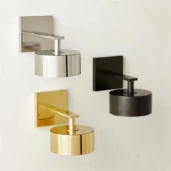 Trada Polished Brass Wall Sconce Light -Home Furnishing Shop TradaWallSconceGroupFHF23