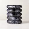 Turk Black Marble Utensil Holder -Home Furnishing Shop TurkBlkMrblUtensilHolderSHF22