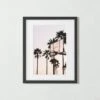 'Venice Hoops' Photographic Print In Black Frame 17.75"x21.75" 2 'Venice Hoops' Photographic Print In Black Frame 17.75"x21.75" -Home Furnishing Shop VeniceHoopsBk17p75x21p75SSF23 3D