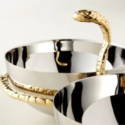 Vicky Double Serving Bowl 9 Vicky Double Serving Bowl -Home Furnishing Shop VickyDblServingBowlAVSHS21