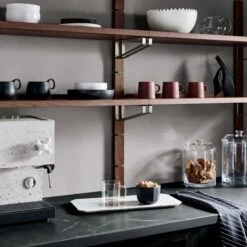 Valley Sequoia Red Coffee Mug Set Of 6 -Home Furnishing Shop WalnutModularShelfSystemAG21 1x1